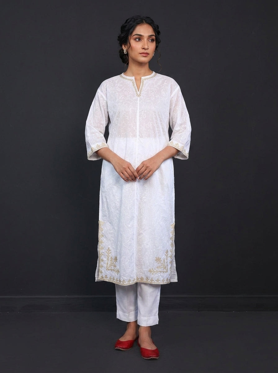 Generation lawn block printed shirt