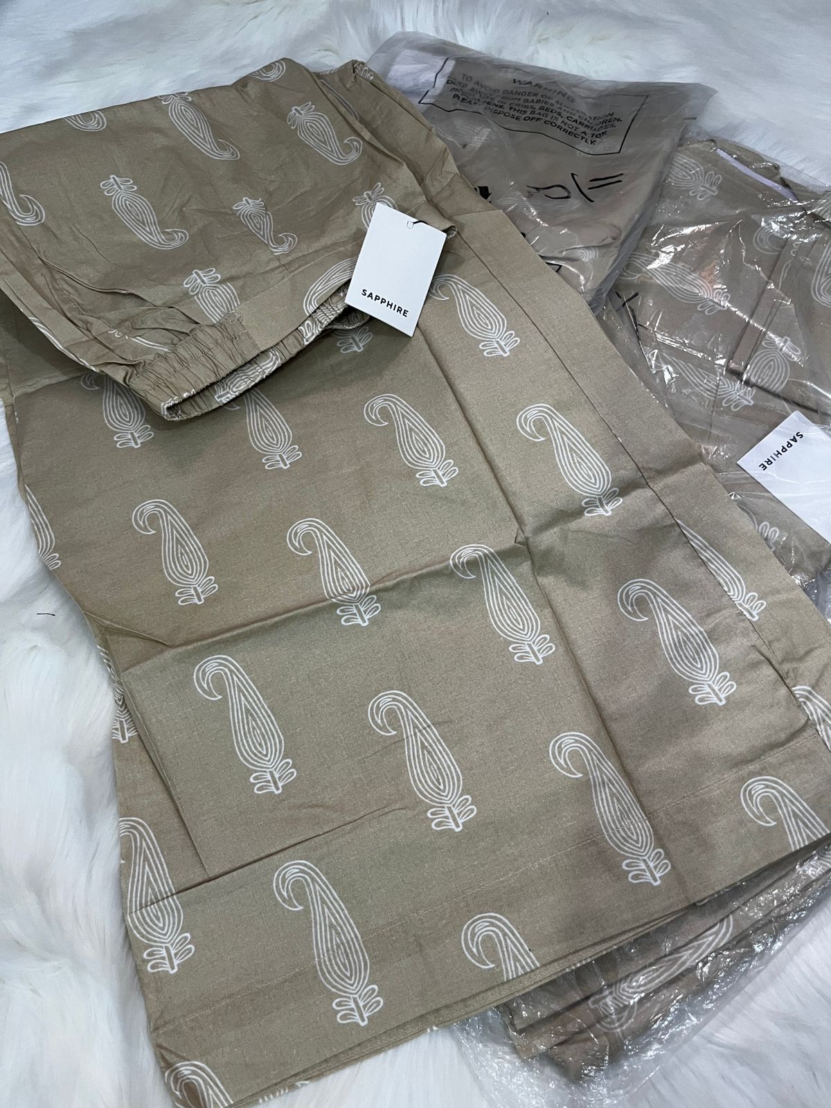 Sapphire Flared Pants Cambric Stuff