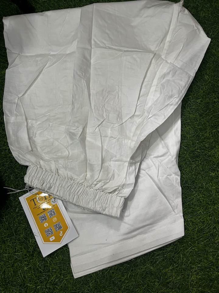 Shalwar Summer Stuff White Color