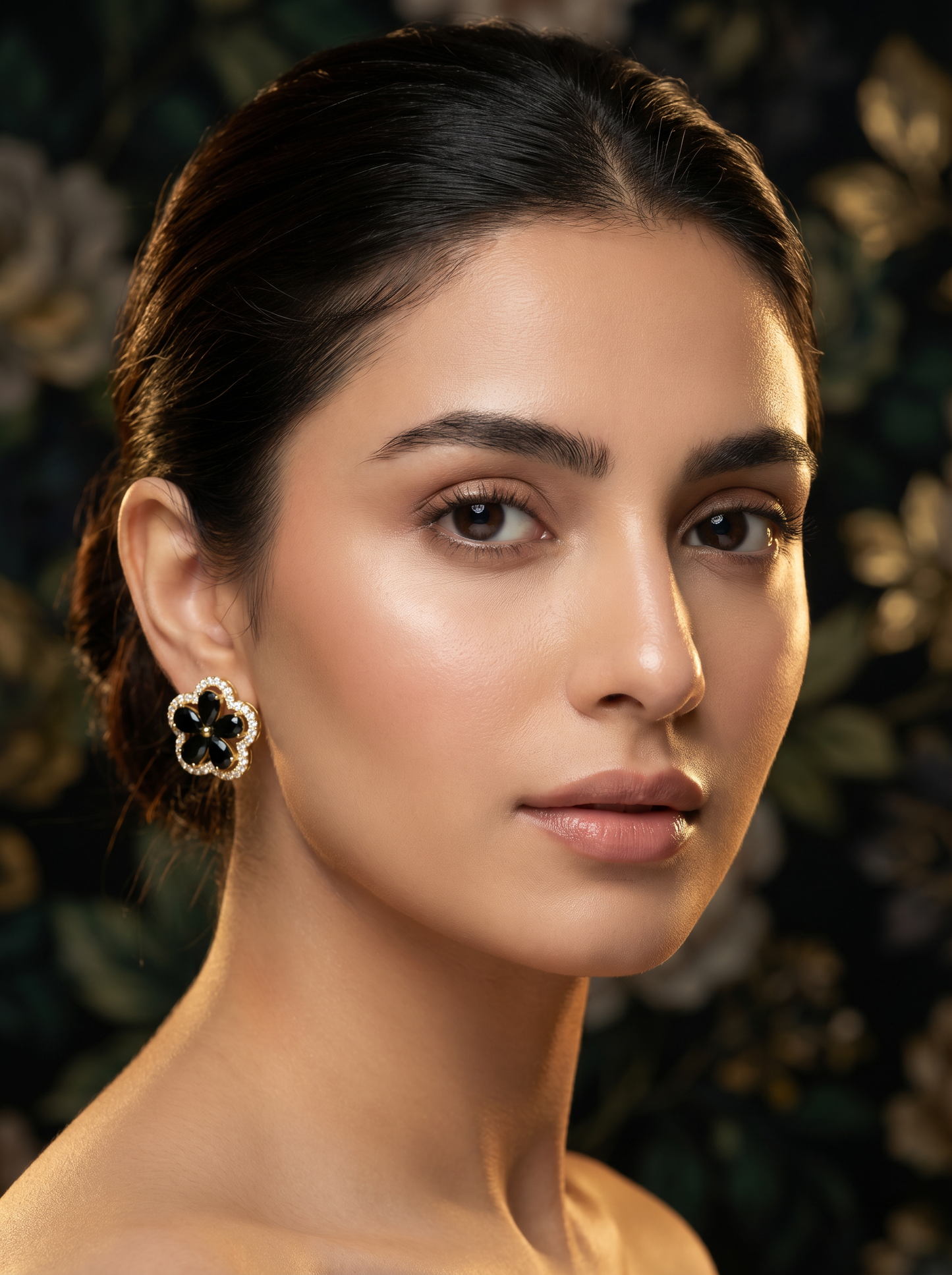 Premium Artificial Earrings Collection | Floral studs