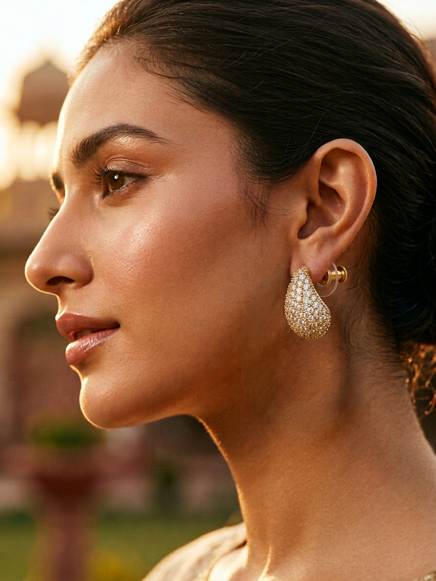 Premium Artificial Earrings Collection | Statement teardrops