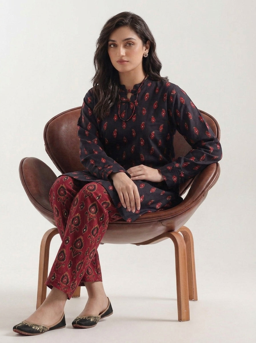 Saya 2 Piece Arabic Lawn Size Medium