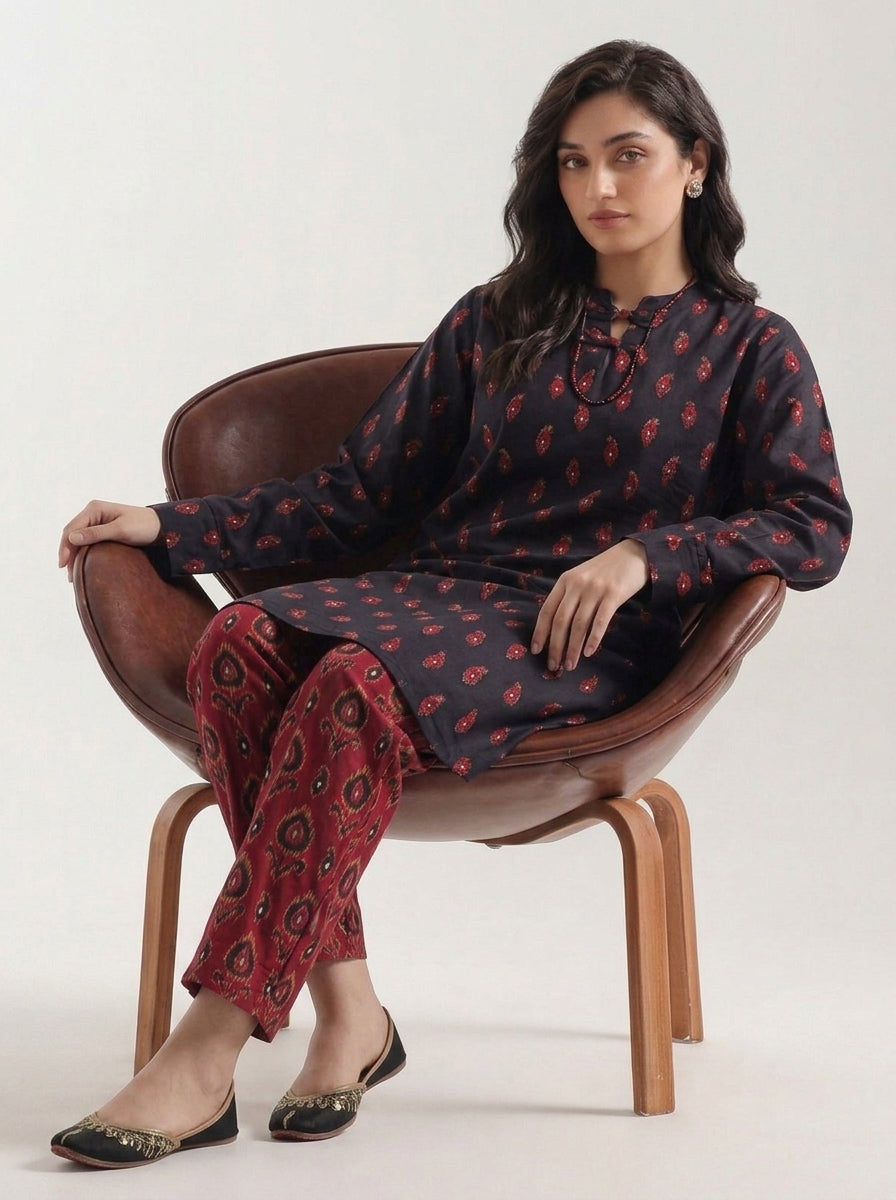 Saya 2 Piece Arabic Lawn Size Medium