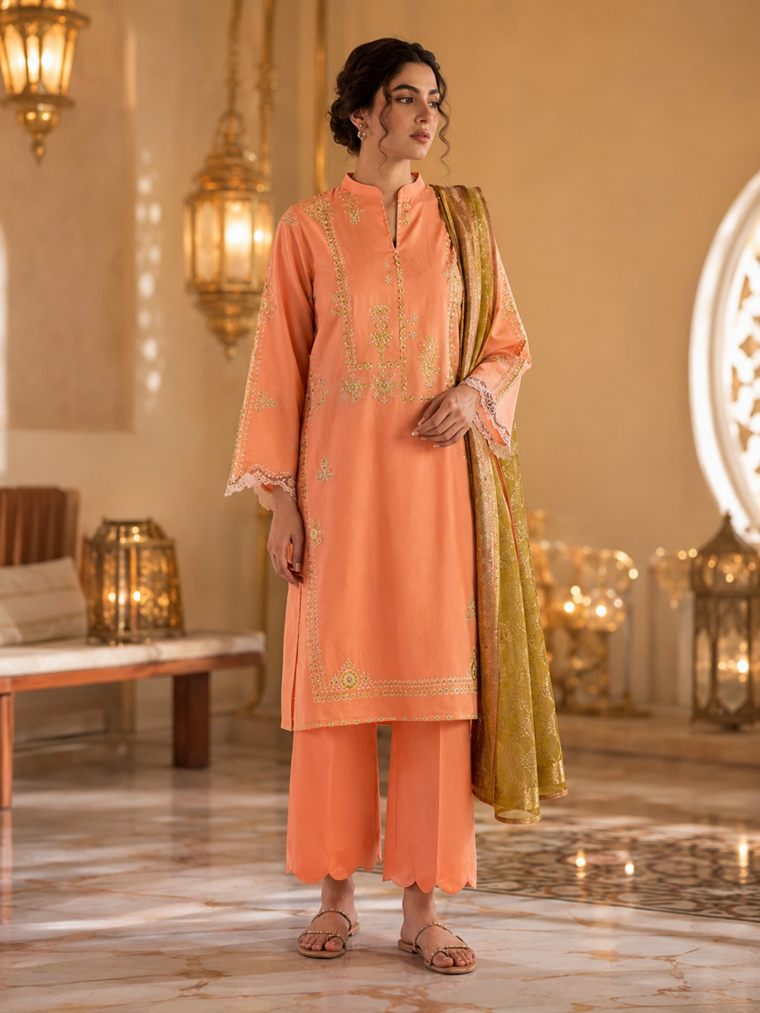 Sana Safinaz 3 Piece Medium Size