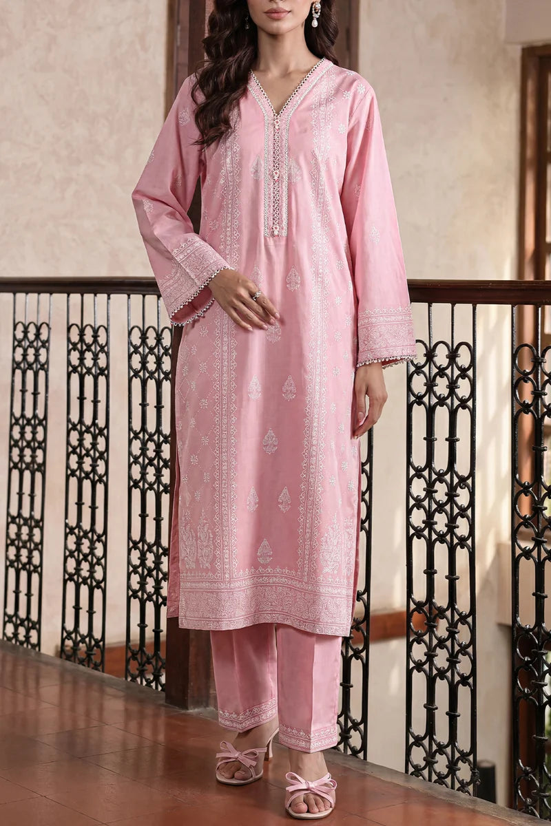 Saya Printed Lawn Stitched 2 Piece (Shirt/Trouser)