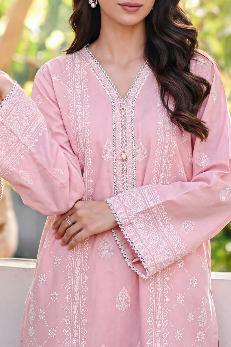 Saya Printed Lawn Stitched 2 Piece (Shirt/Trouser)