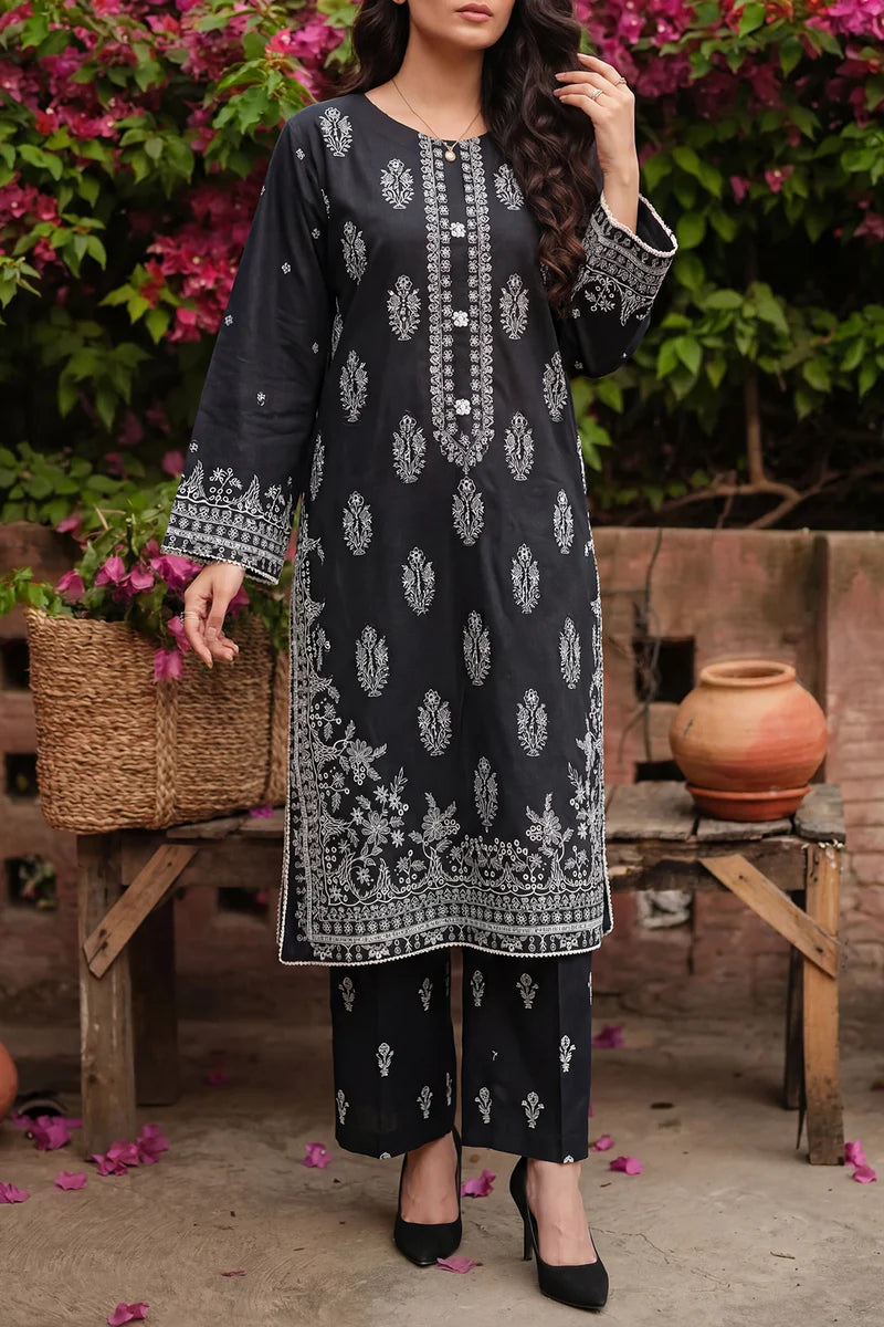 Saya Printed Lawn Stitched 2 Piece (Shirt/Trouser)