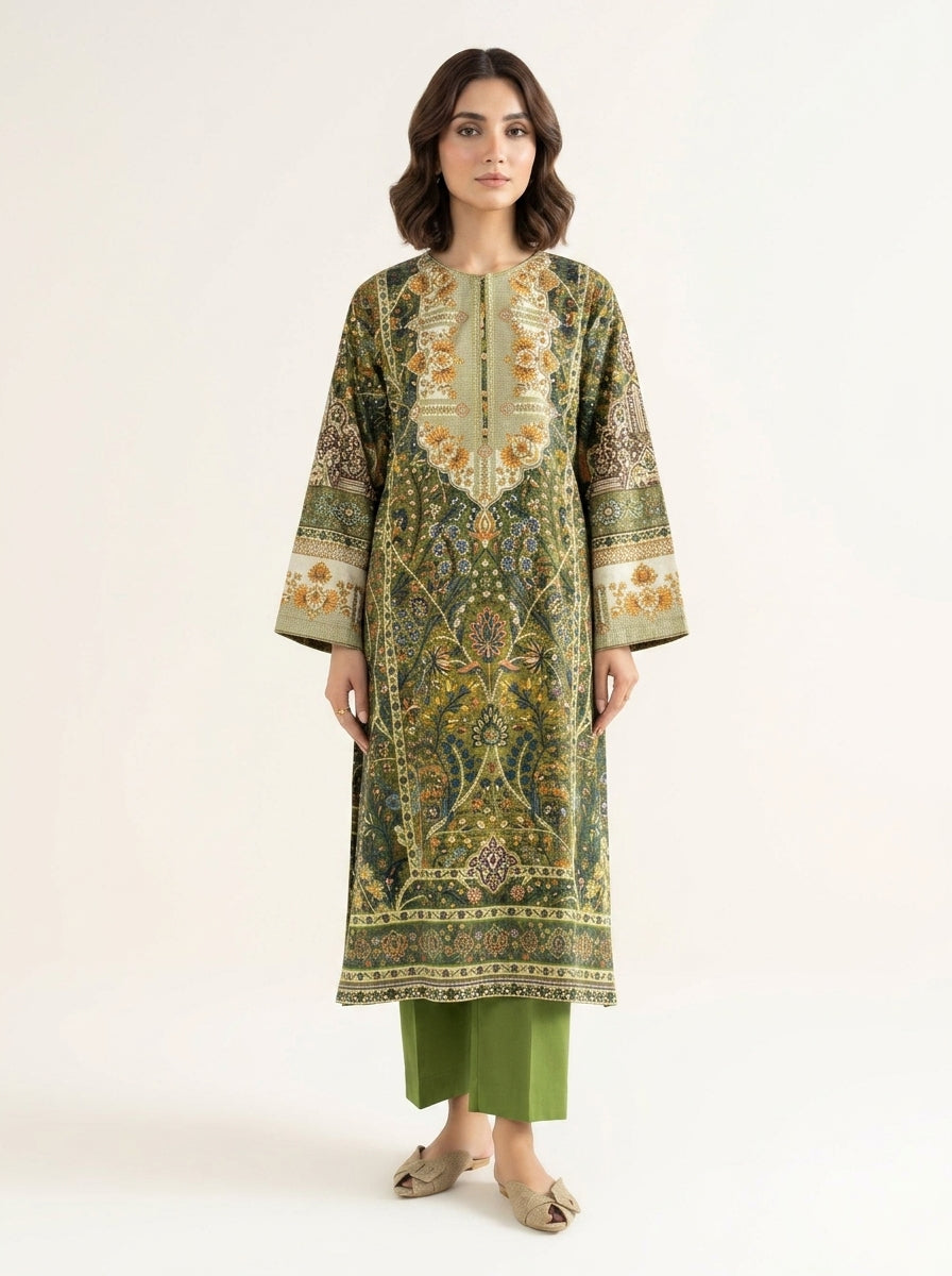 Sapphire 2 Piece Small Viscose Linen Embroidered