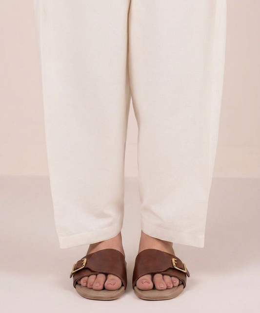 Shalwar Summer Stuff White Color