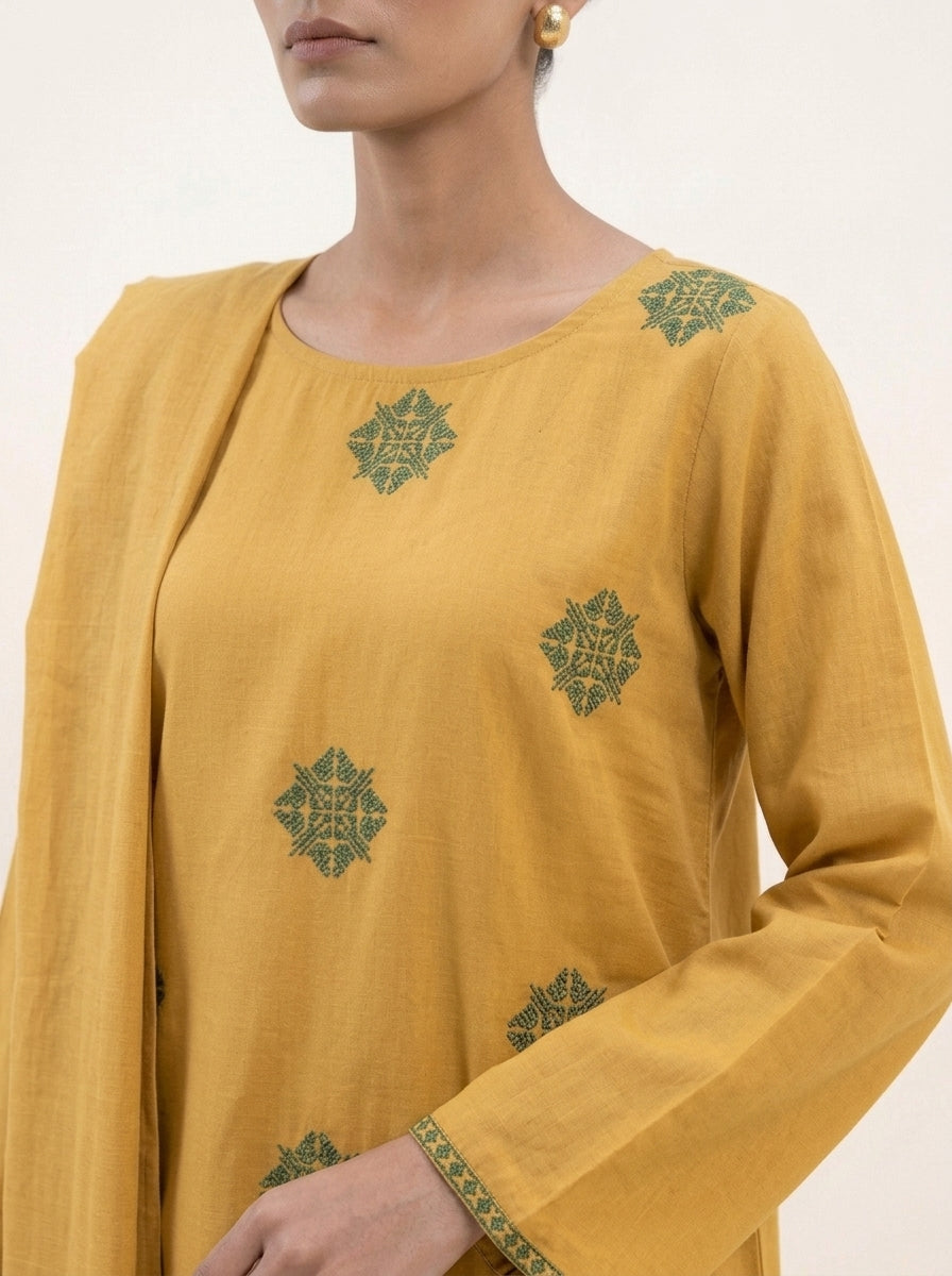 Sapphire Viscose Shirt Khaddar Dupatta Winter Stuff XSmall & XLarge