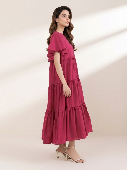 Sapphire Pink Frock XL