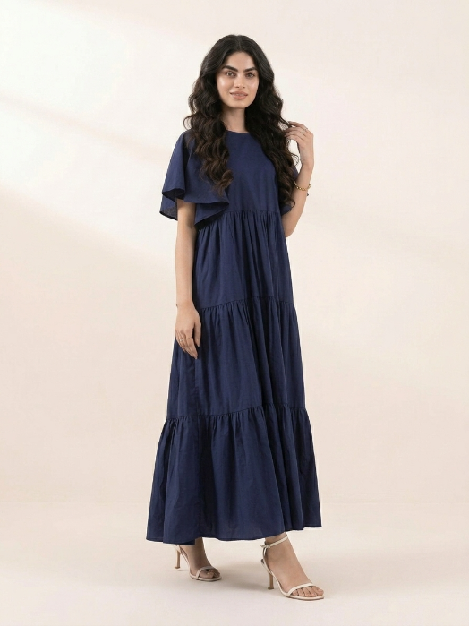 Sapphire Navy Blue Frock Small Medium and XL