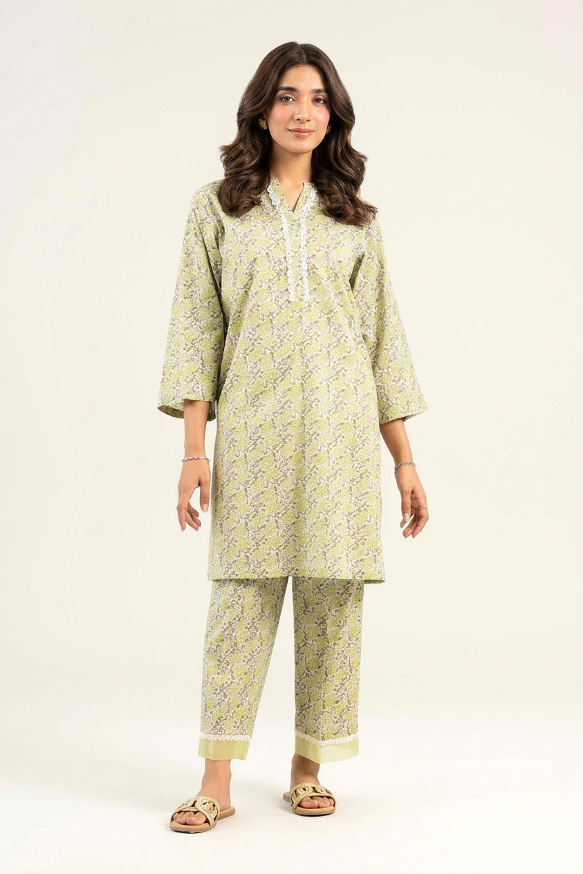 Nishat 2 Piece Printed Suit