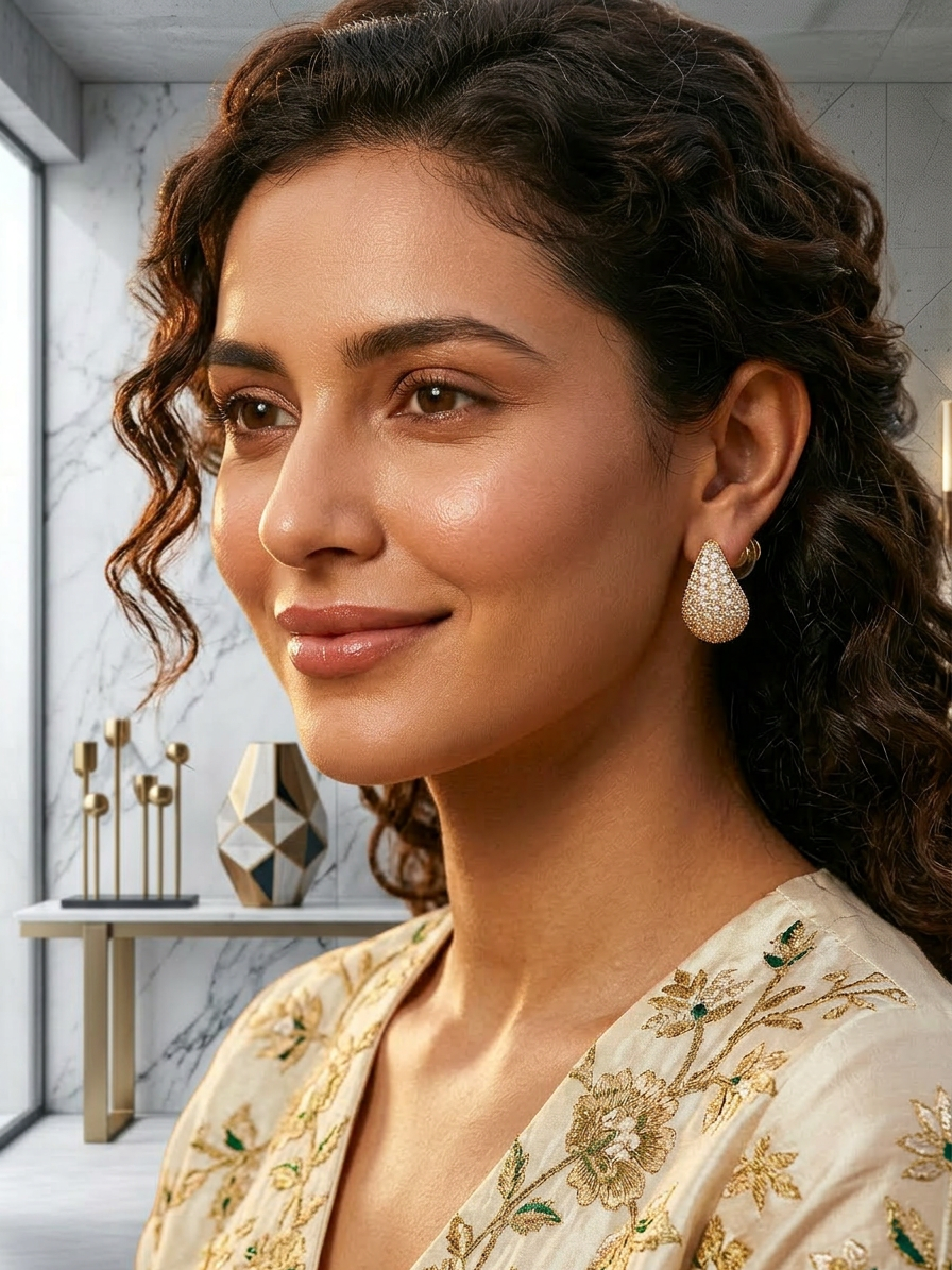 Premium Artificial Earrings Collection | Statement teardrops