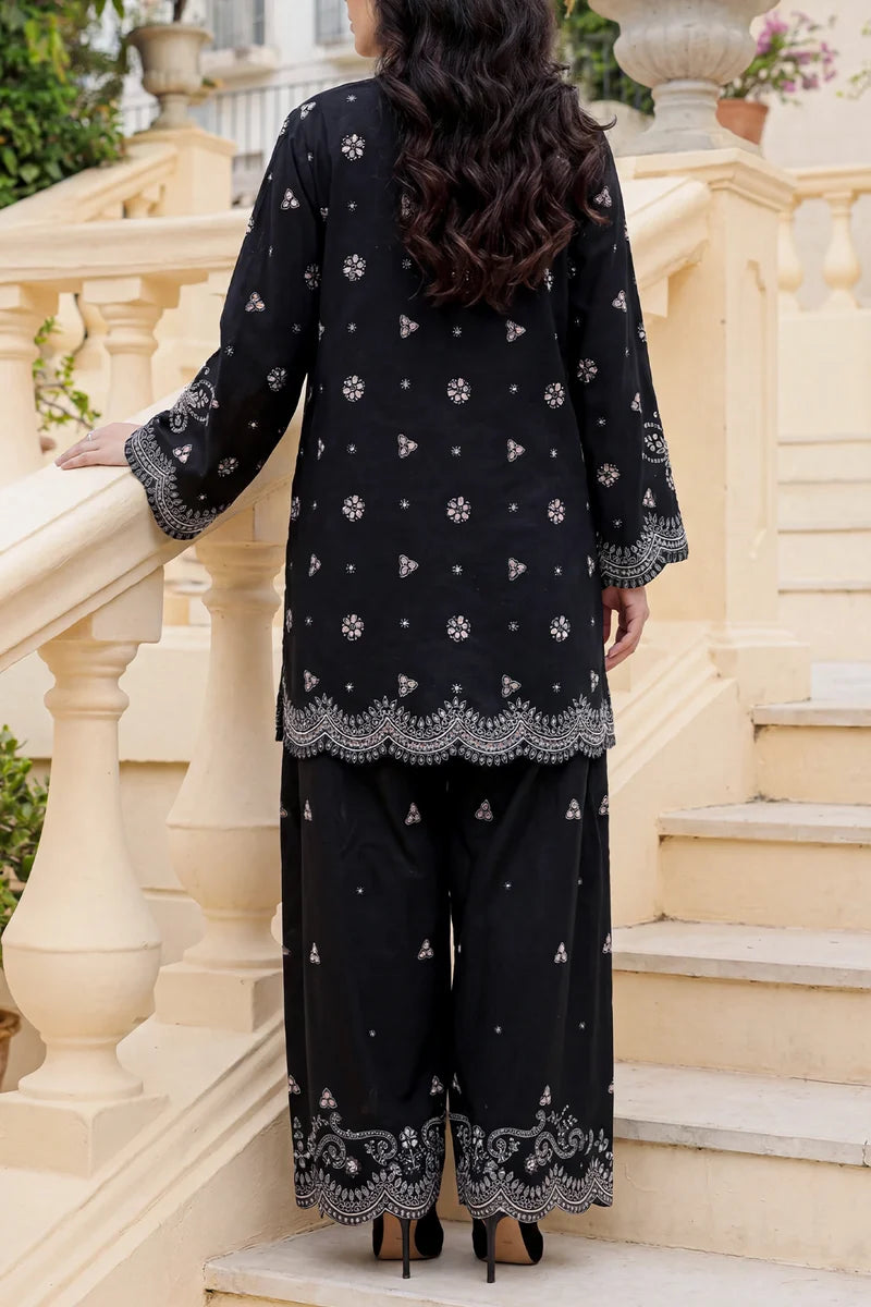 Saya Printed Premium Lawn Stitched 2 Piece (Shirt/Trouser)