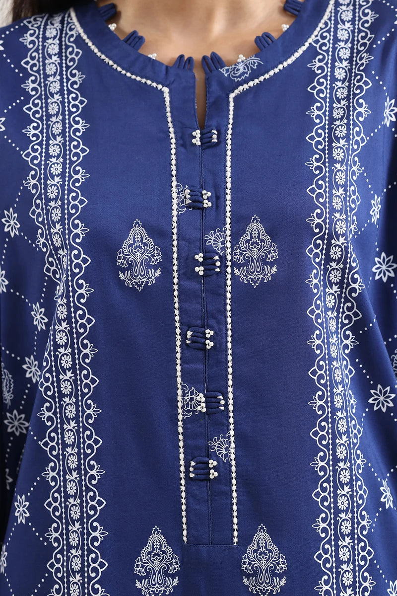 Saya Printed Lawn Stitched 2 Piece (Shirt/Trouser)